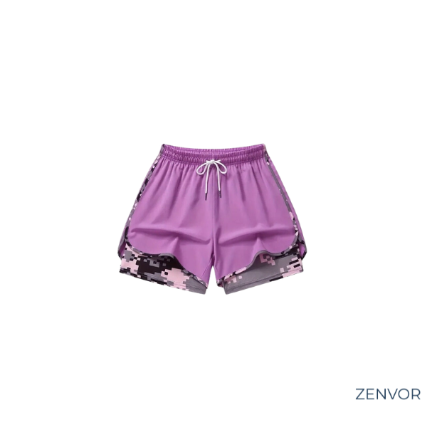 Short com Forro | Zenvor FitMotion™