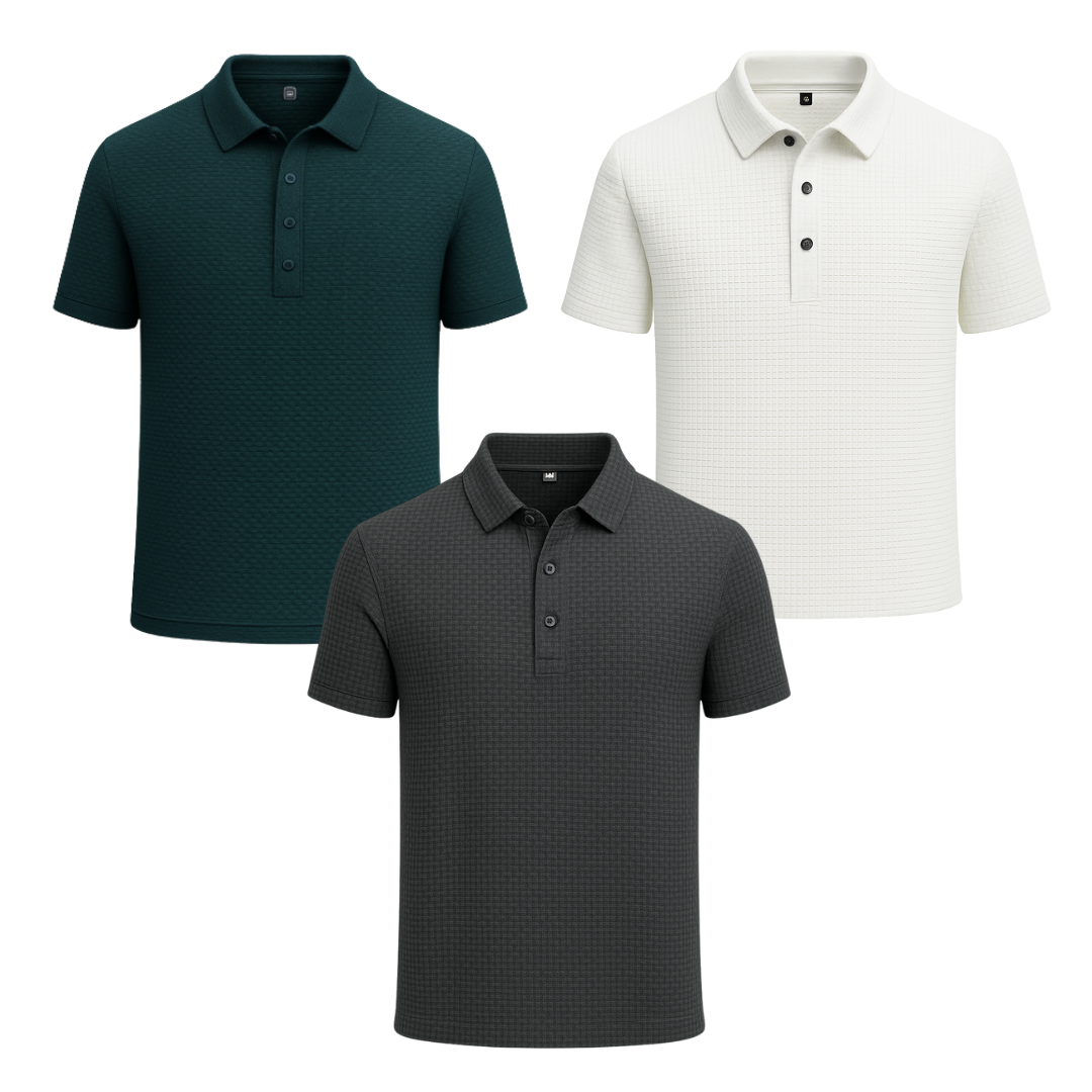 Kit Camisa Polo Zenvor Gelatto™ – [PROMOÇÃO COMPRE 1, LEVE 3]