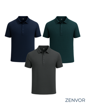 Kit Camisa Polo Zenvor Gelatto™ – [PROMOÇÃO COMPRE 1, LEVE 3]