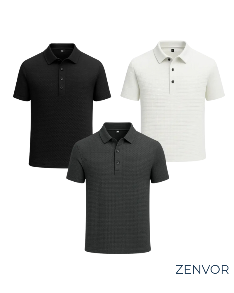 Kit Camisa Polo Zenvor Gelatto™ – [PROMOÇÃO COMPRE 1, LEVE 3]