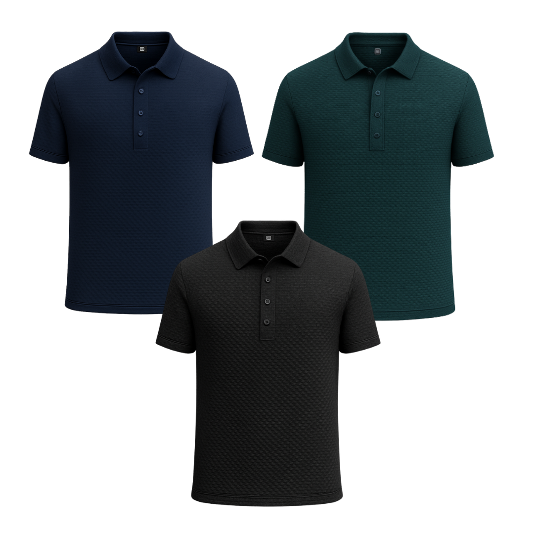 Kit Camisa Polo Zenvor Gelatto™ – [PROMOÇÃO COMPRE 1, LEVE 3]