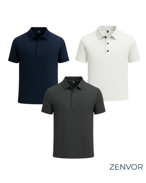 Kit Camisa Polo Zenvor Gelatto™ – [PROMOÇÃO COMPRE 1, LEVE 3]