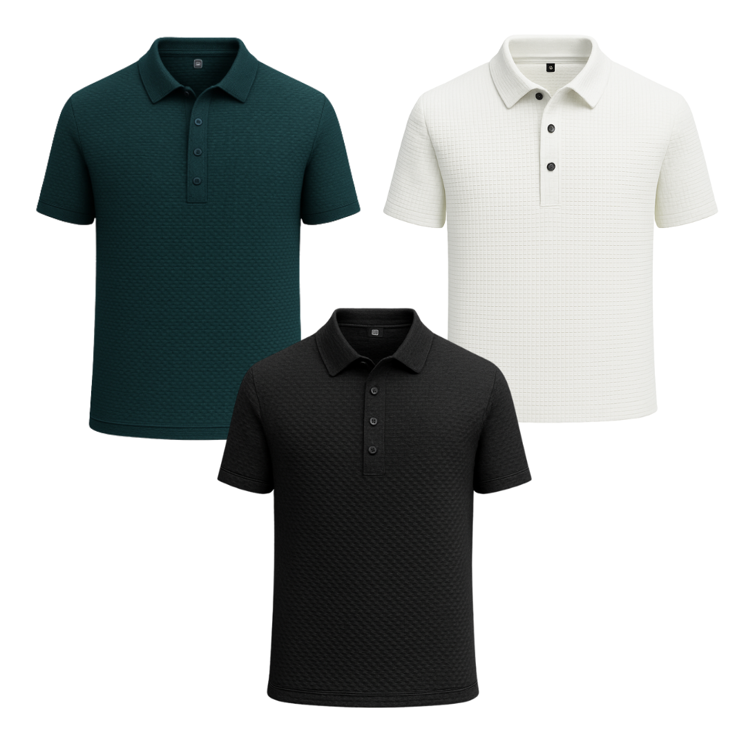 Kit Camisa Polo Zenvor Gelatto™ – [PROMOÇÃO COMPRE 1, LEVE 3]