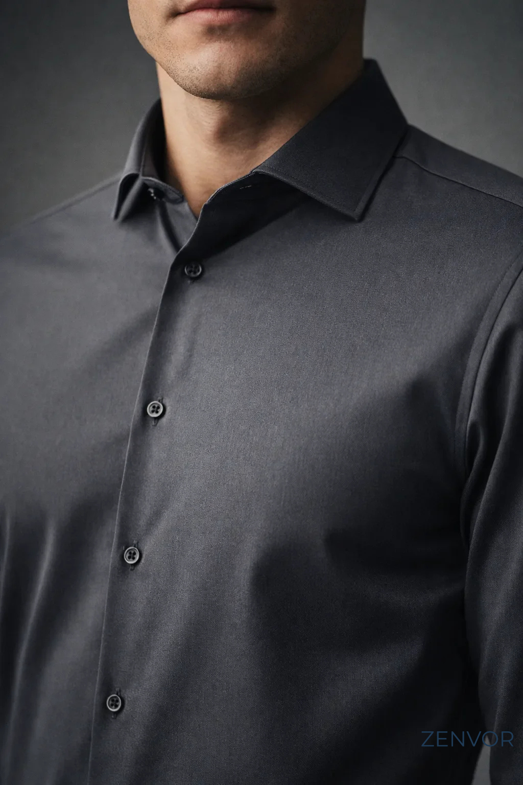 Camisa Social Zenvor Gelatto Super Slim™ - [ANTIODOR E ANTIAMASSO]