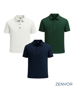 Kit Camisa Polo Zenvor Gelatto™ – [PROMOÇÃO COMPRE 1, LEVE 3]