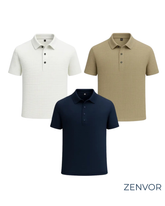 Kit Camisa Polo Zenvor Gelatto™ – [PROMOÇÃO COMPRE 1, LEVE 3]