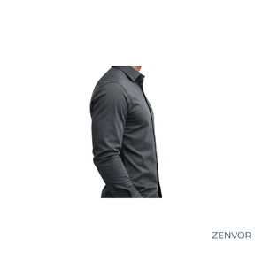 Camisa Social Zenvor Gelatto Super Slim™ - [ANTIODOR E ANTIAMASSO]