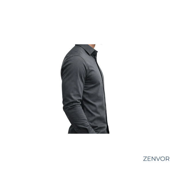 Camisa Social Zenvor Gelatto Super Slim™ - [ANTIODOR E ANTIAMASSO]