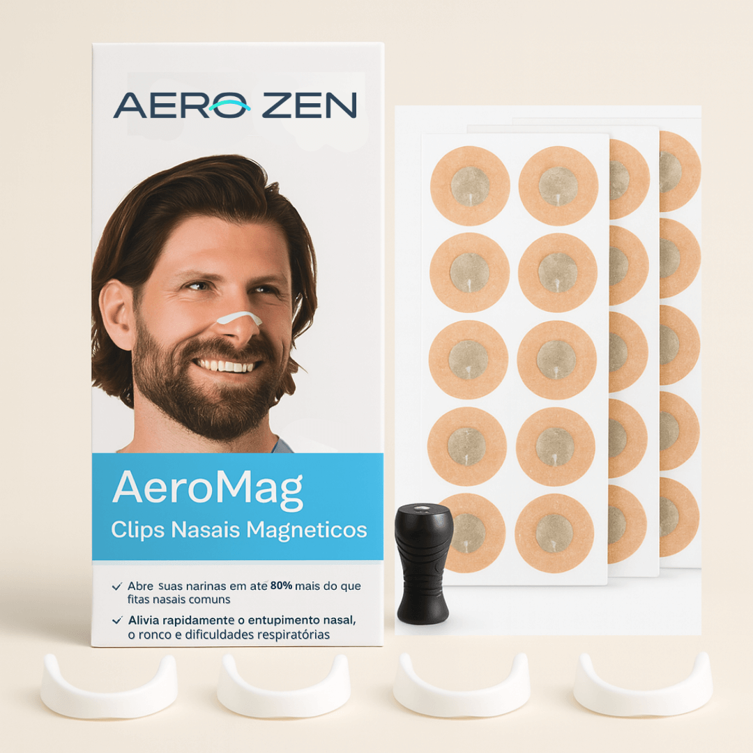 AeroMag  - Melhore Sua Respiração! Compre 1 Leve 4
