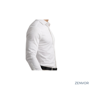 Camisa Social Zenvor Gelatto Super Slim™ - [ANTIODOR E ANTIAMASSO]