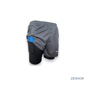 Leve 5 Pague 3 - Shorts Masculino com Compressão e Bolso Interno | Zenvor Fit Pro