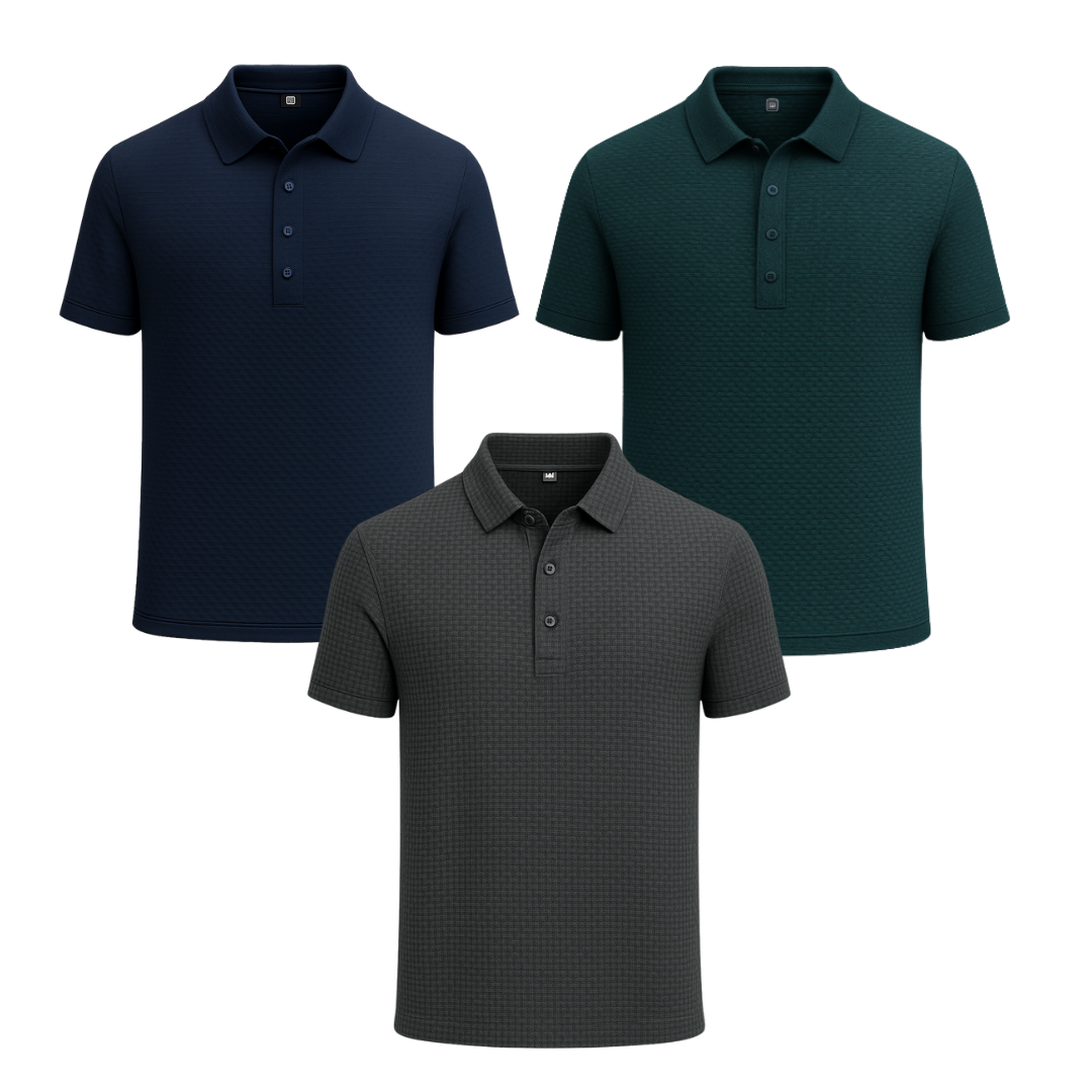 Kit Camisa Polo Zenvor Gelatto™ – [PROMOÇÃO COMPRE 1, LEVE 3]