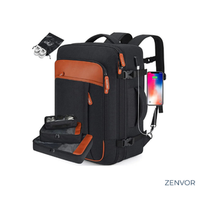 Mochila de Viagem Feminina VersaBag + 3 Necessaires GRÁTIS
