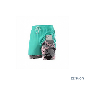 Short com Forro | Zenvor FitMotion™