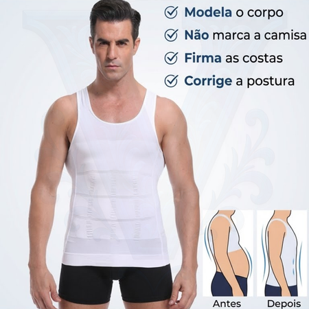 Regata Modeladora Masculina - IronCore™ [PROMOÇÃO - LEVE 3 PAGUE 2 + BRINDE EXCLUSIVO]