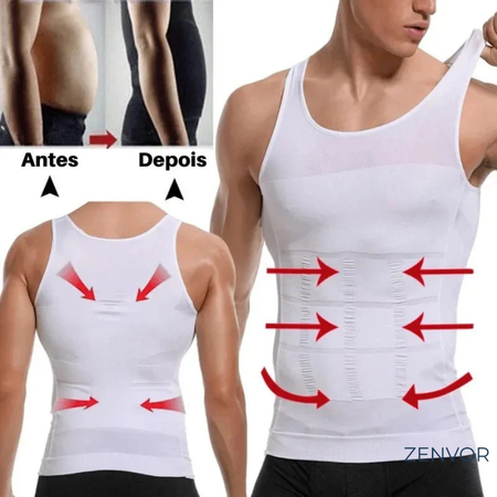 Regata Modeladora Masculina - IronCore™ [PROMOÇÃO - LEVE 3 PAGUE 2 + BRINDE EXCLUSIVO]