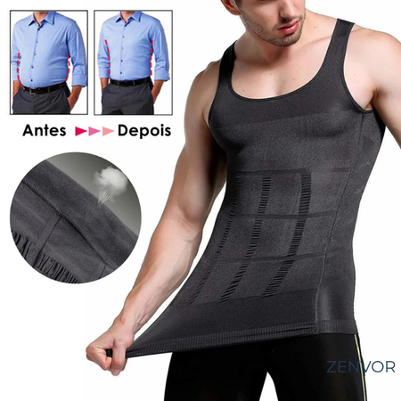 Regata Modeladora Masculina - IronCore™ [PROMOÇÃO - LEVE 3 PAGUE 2 + BRINDE EXCLUSIVO]
