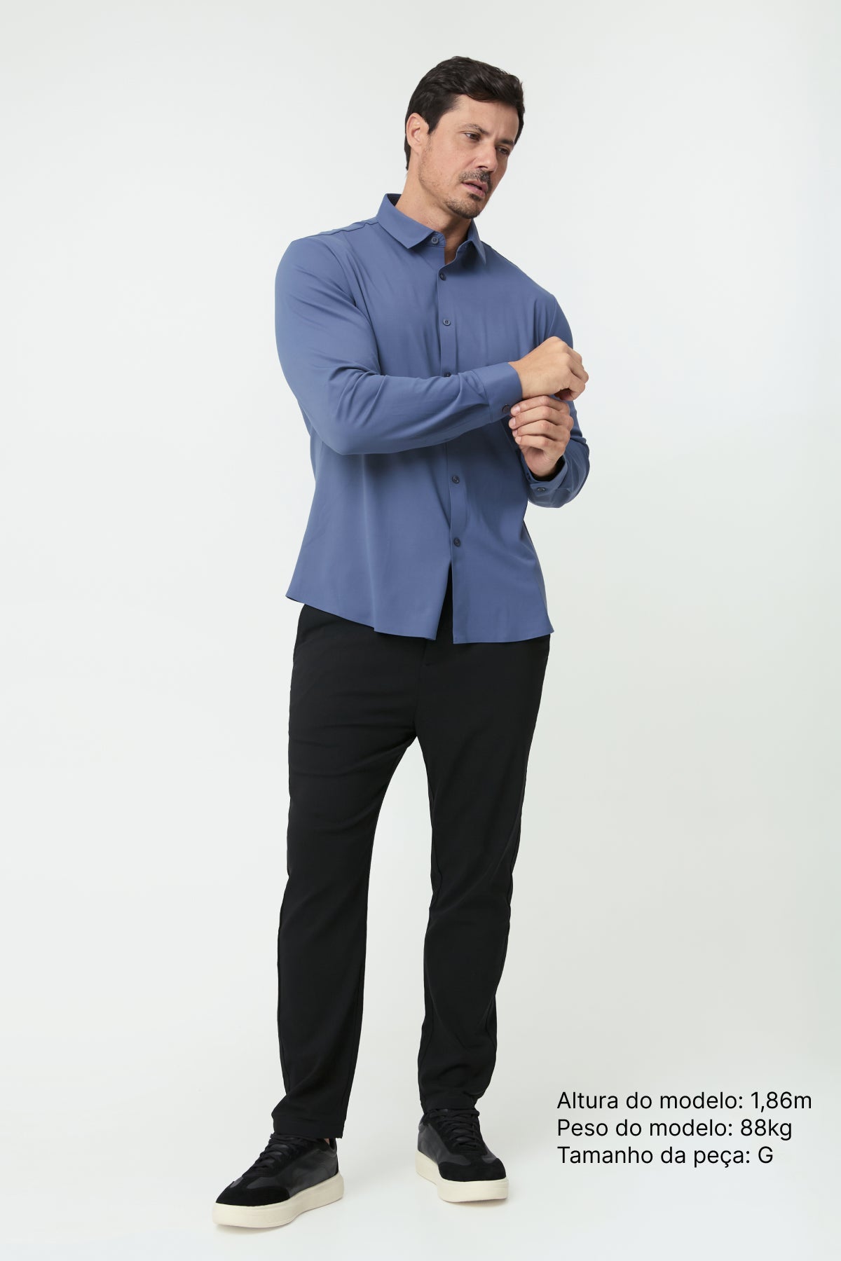 Camisa Social Anti-Amassado Flex Ultra