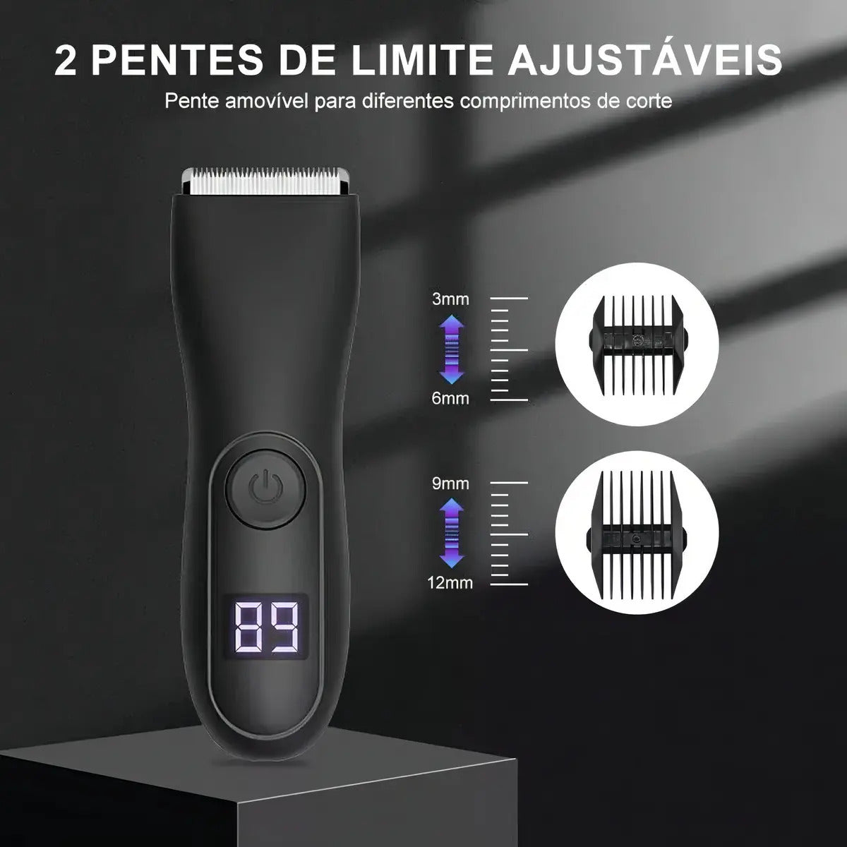 Aparador De Pelos Saco Homem P D'agua Barberpro Ultra íntimos