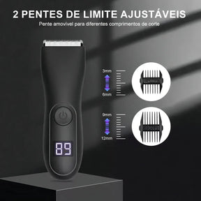 Aparador De Pelos Saco Homem P D'agua Barberpro Ultra íntimos