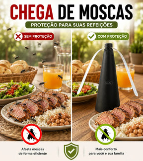 Zenvor FlyGuard™ — Kit 3 Espanta-Moscas Automáticos