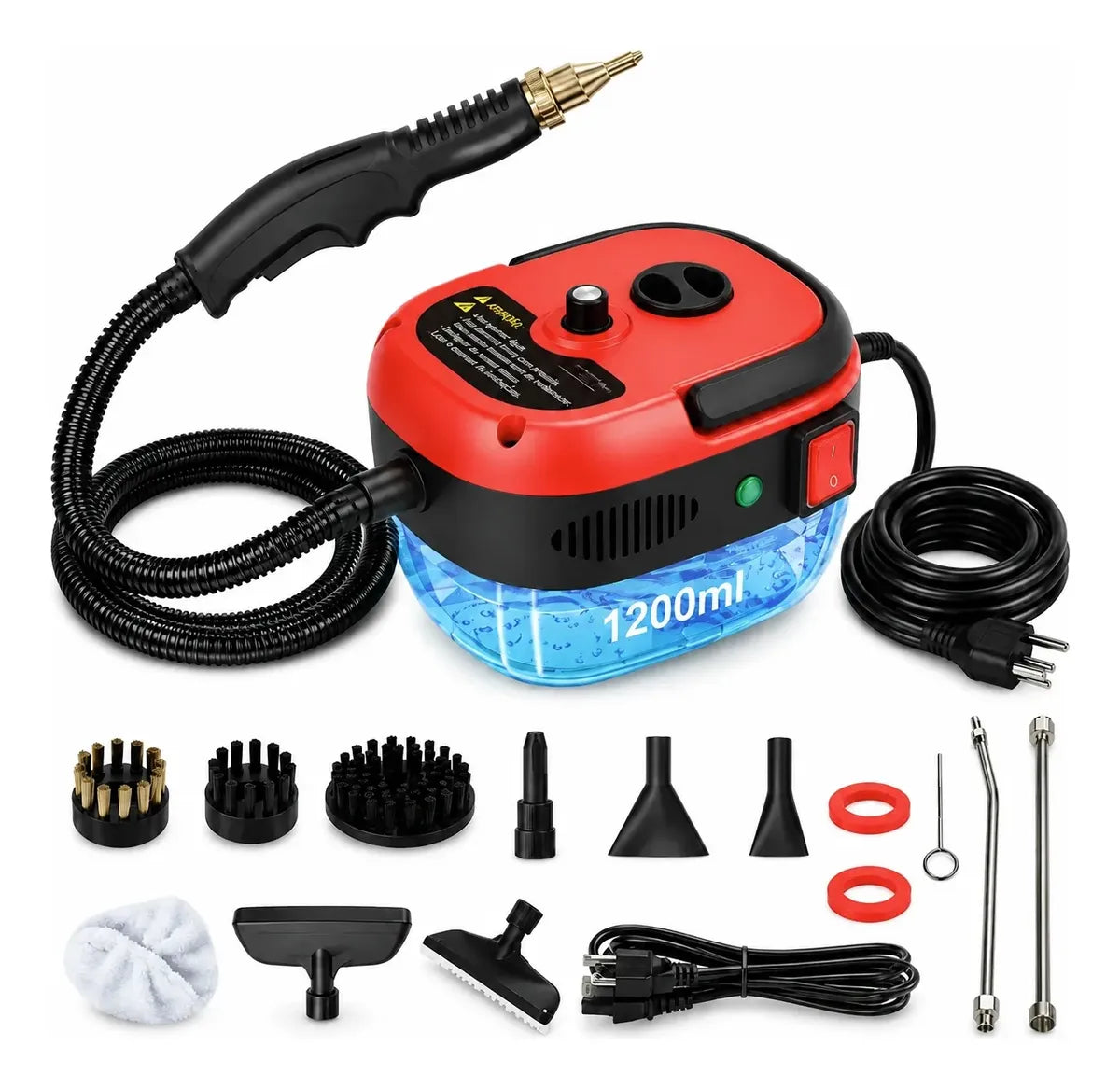 Zenvor VaporClean™ — Vaporizador de Alta Pressão [LIMPEZA PROFUNDA]