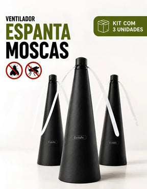 Zenvor FlyGuard™ — Kit 3 Espanta-Moscas Automáticos