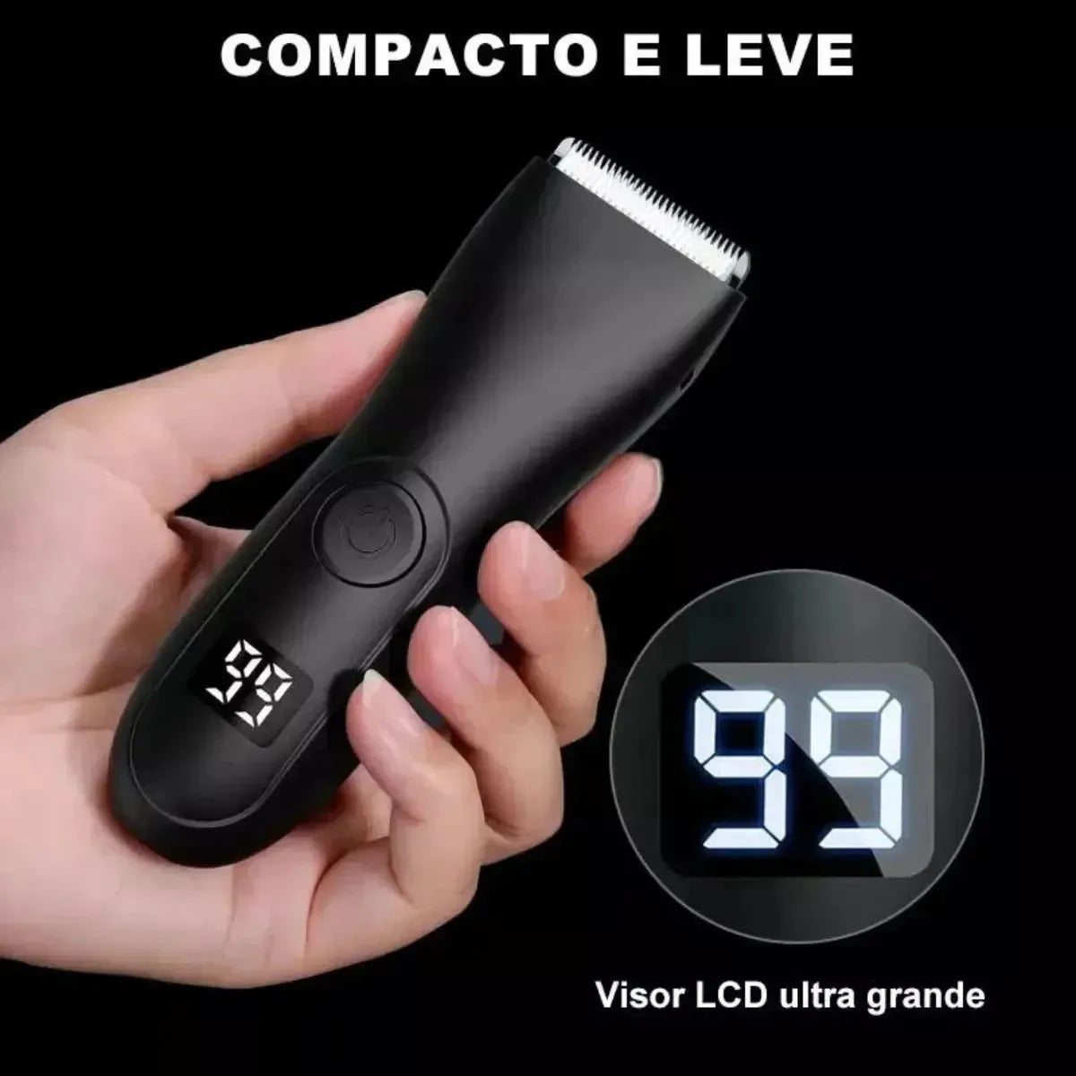 Aparador De Pelos Saco Homem P D'agua Barberpro Ultra íntimos