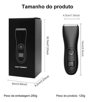 Aparador De Pelos Saco Homem P D'agua Barberpro Ultra íntimos