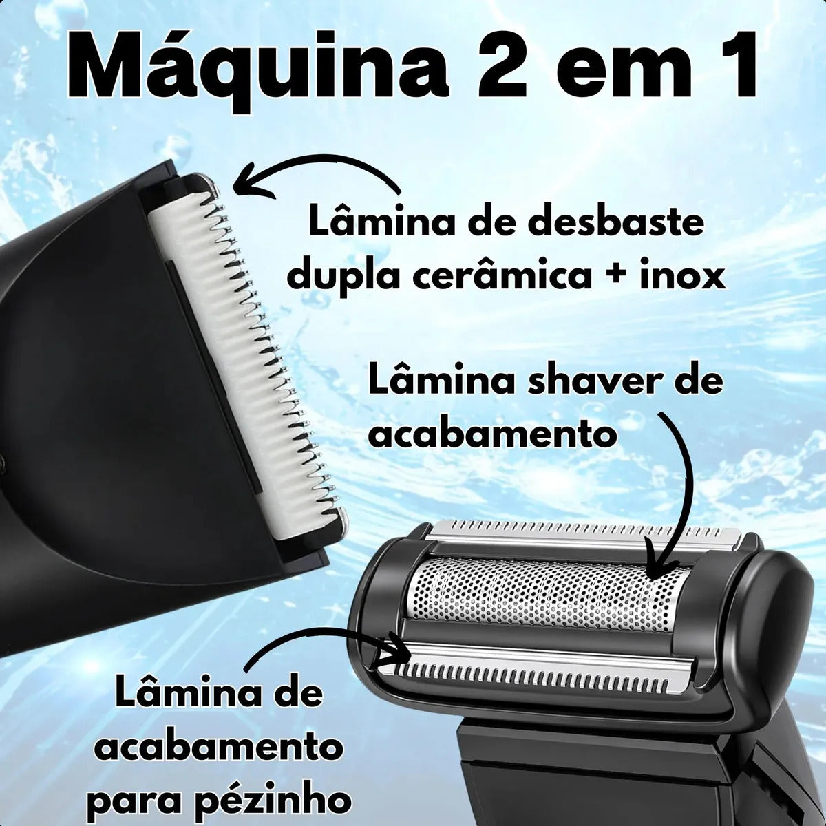 Barbeador Aparador De Pelos Eletrico Mini Portatil Maquina De Raspar Saco Depilador Masculino Sem Dores Nao Belisca Intimo
