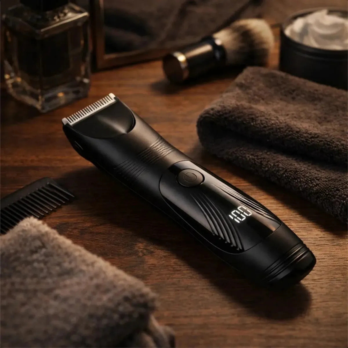 Barbeador Aparador De Pelos Eletrico Mini Portatil Maquina De Raspar Saco Depilador Masculino Sem Dores Nao Belisca Intimo