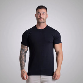 Camiseta Algodão Egípcio Original C/ Elastano Lisa Masculina