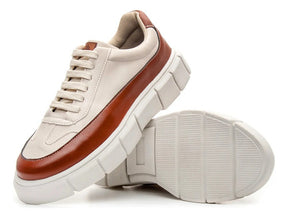 Kit 2 Pares Tênis Sneaker Masculino Casual Sola Alta Flat