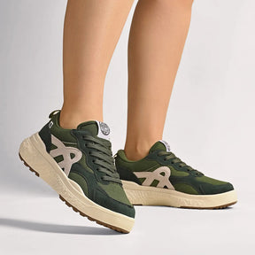 Tênis Masculino Verde Militar New Akion Street Urbano 34-43
