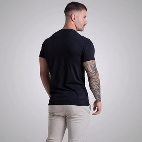 Camiseta Algodão Egípcio Original C/ Elastano Lisa Masculina