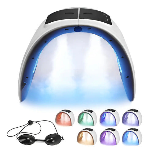 Câmara Led Estetica Facial 7cores Tratamento Pele Spray Agua