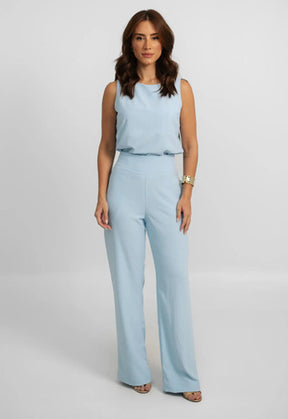 Conjunto Feminino Regata Calça Pantalona Alfaiataria