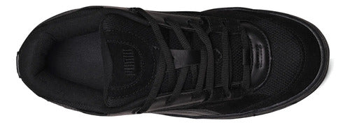 Tênis Puma 180 Skate Robusto Confortável Macio Camurça Black