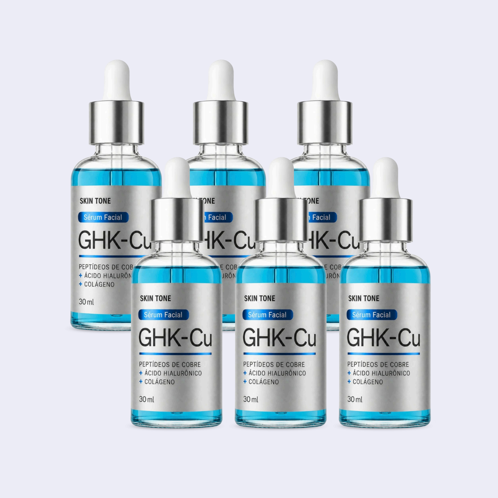 Sérum GHK-Cu com Peptídeos de Cobre 30ml Skin Tone