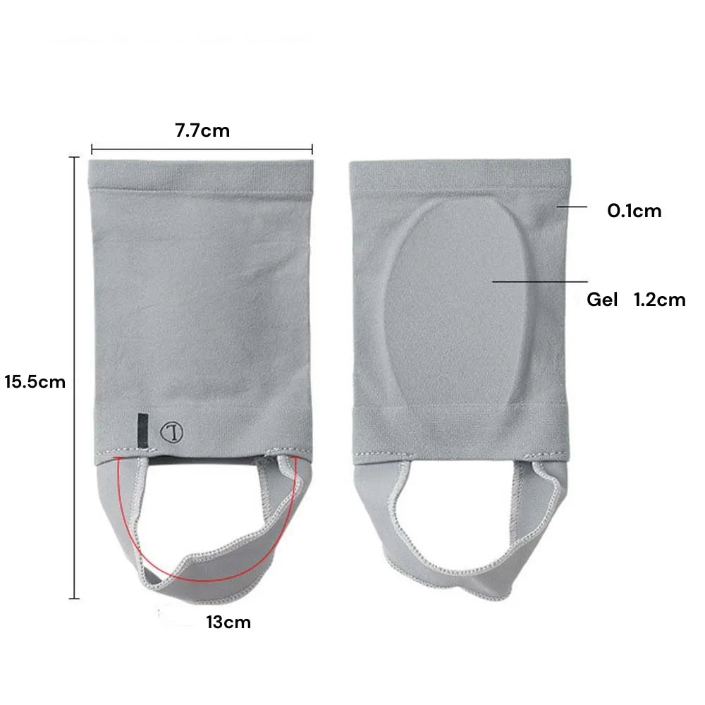 Palmilha Ortopédica Suporte de Arco em Gel