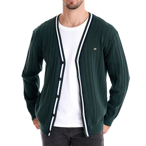 Cardigan Masculino Gola V Seattle