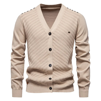 Cardigan Masculino Gola V Portland