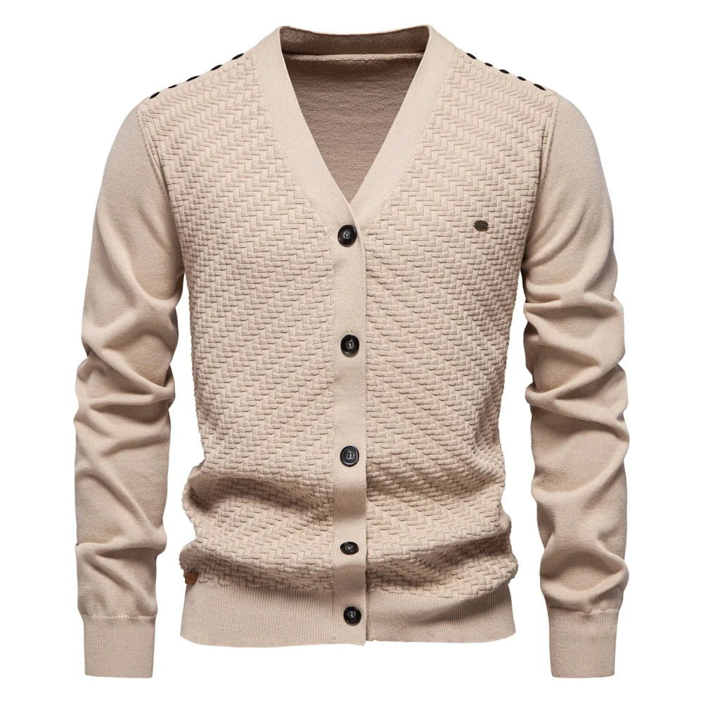 Cardigan Masculino Gola V Portland