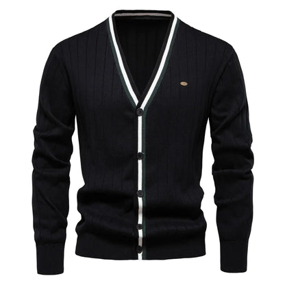 Cardigan Masculino Gola V Seattle